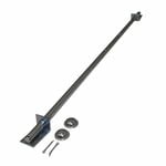 Move It 450 - 600mm 5/16" Adjustable Axle With Cap