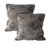 Accessorize Pair of Trudie Lace European Pillowcases 65 x 65 cm Black