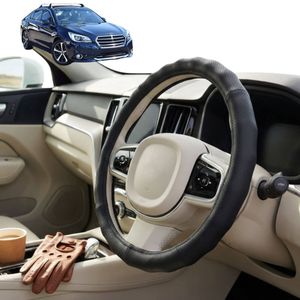 Australian Goose Steering Wheel Cover for Subaru Liberty 2015 - 2020 (6GEN) Circle Black