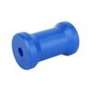 Sunrise Nylon Roller Keel Roller 4 1/2" 17mm Bore Blue - Brn105