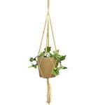 EDEN 155cm Boho Jute Macrame Pot Hanger