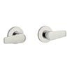 evekare Brushed Nickel 1/4 Turn Extended Lever Wall Top Assembly
