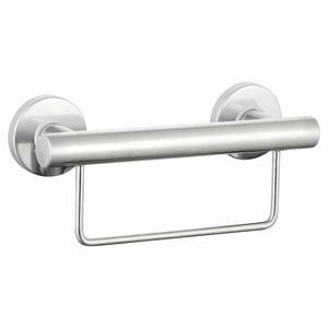 evekare 300mm Stainless Steel Towel Rail With Grab Rail