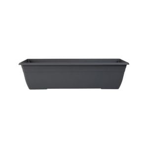 Trough Plastic Northcote 60x16cm Rec Graphite Villa - Graphite 600mm