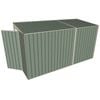 Build-a-Shed 1.5 x 3.7 x 2m Single Hinged Door Skillion Shed - Green