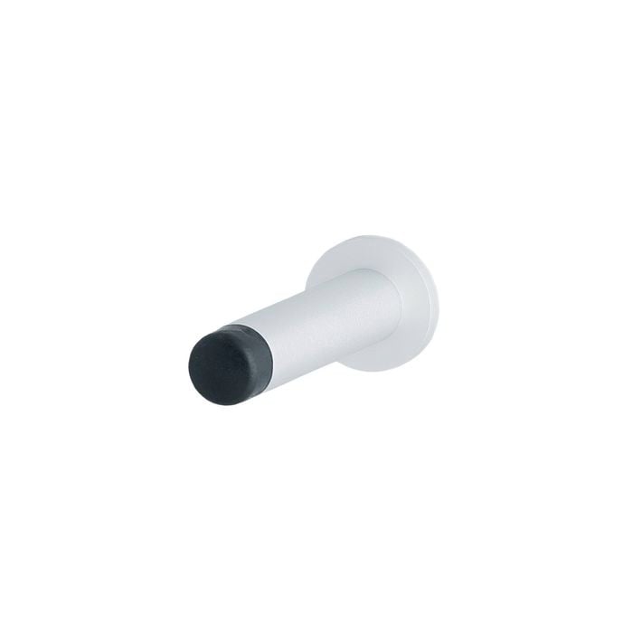 Miles Nelson Satin Chrome Wall Mount Door Stop
