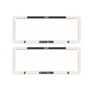 2x OFFICIAL AFL CARLTON BLUES Car Number Plate Frame Cover Surround