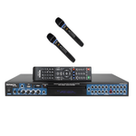 Sonken MP4000 Pro Karaoke Machine + 420 Songs from the 70's & 80's + 2 Wireless Microphones