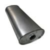 Redback 2" Performance Muffler Centre/centre - 8" X 5" Oval, 23" Long, Aluminised Steel