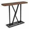 Costway Console Table Rectangular Entryway Sofa Side Metal Foyer Accent