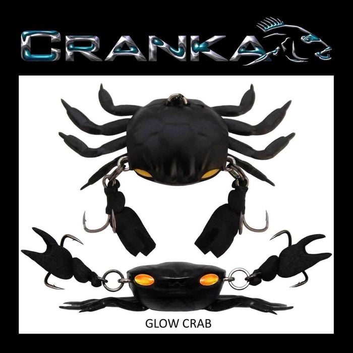 Cranka Crab Light 3.9g Hard Body Fishing Lure Glow Crab