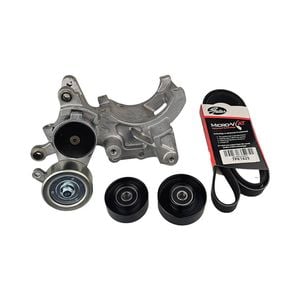 Drive Belt + Tensioner + 2 EP For Toyota Prado KDJ150 KDJ155 1KD-FTV 1KDFTV
