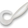 ZMan StreakZ Curly TailZ 4" Soft Plastic Fishing Lure #Pearl