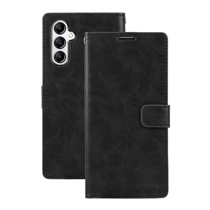 Goospery Bluemoon Diary for Galaxy A26 - Black