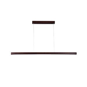 Lexi Lighting Freya LED Pendant Light - Large Walnut