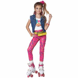 I love the 90's 1990 90s Retro Pop Star Rock Party Book Week Girls Costume XL