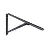 Carinya 350 x 300mm Black Light Stayed Bracket