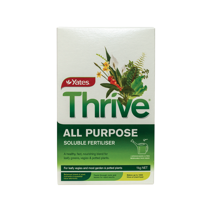 Yates 1kg Thrive All Purpose Soluble Fertiliser