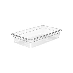 Cambro 1/2 Size Food Pan Polycarbonate Clear 325x530x100mm / 13Lt