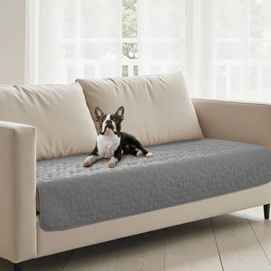 Charlie's Sofur Waterproof Dog 2-Seater Couch Cover Protector 76x178cm Grey
