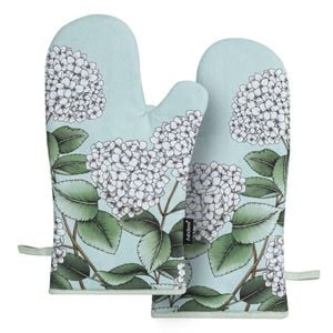 Ashdene Secret Garden Set of 2 Oven Mitts - Mint