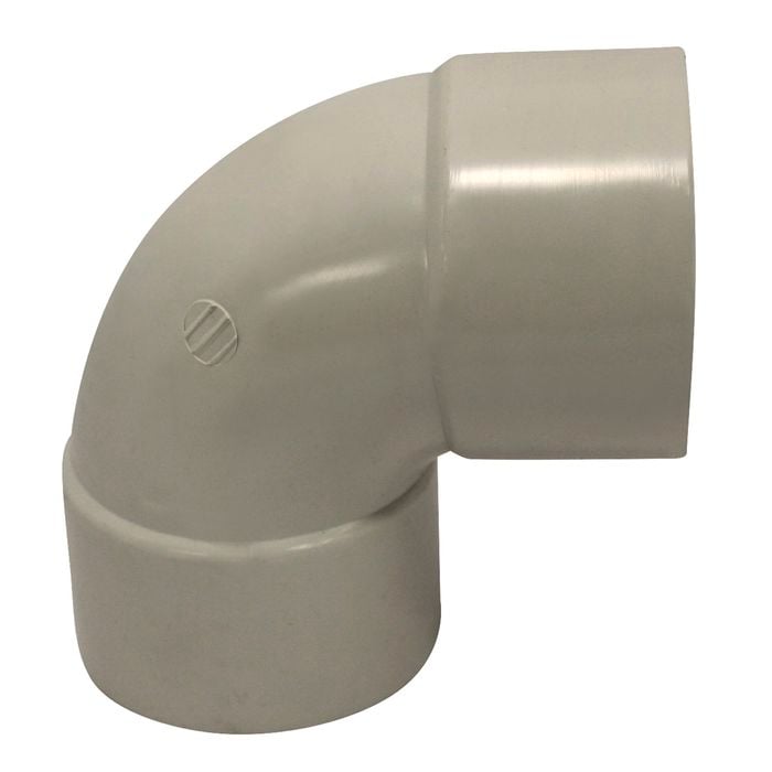 Holman 65mm 88° Female And Female PVC DWV Plain Bend