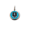 Afl Pet Id Tag - Port Adelaide Power - Engravable - 25mm Diameter