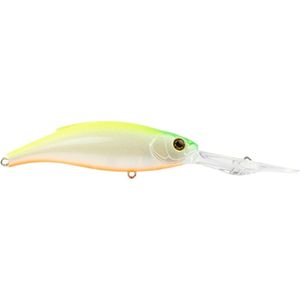 Atomic Hardz Shiner 85 Double Deep Fishing Lure Pearl Chartreuse