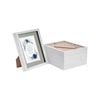 Nicola Spring 8" x 10" White 3D Box Photo Frames - 5" x 7" Mount - Pack of 5