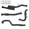 Ignite Exhausts Turbo Back For Nissan Gu Patrol 3l Leaf Spring Ute 3" Cat & Muffler 409 Stainless Steel