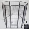 YES4PETS 6 Panel 120 cm Heavy Duty Pet Dog Cat Rabbit Playpen Fence With Cover