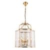 Vencha Brentwood 6 Light Traditional Pendant - Gold