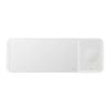 Samsung Wireless Charger Trio Charging Pad With Ac Charger - White