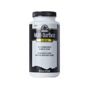 Folk Art 16oz 473ml Titanium White Multi Surface Paint