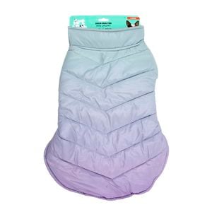 Art & Bob 50cm Lilac Ombre Large Quilted Dog Jacket