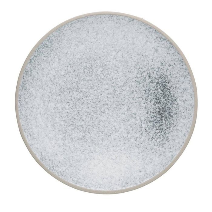Olympia Anello Raw Edge Plates Grey Stoneware 285mm Pack of 4