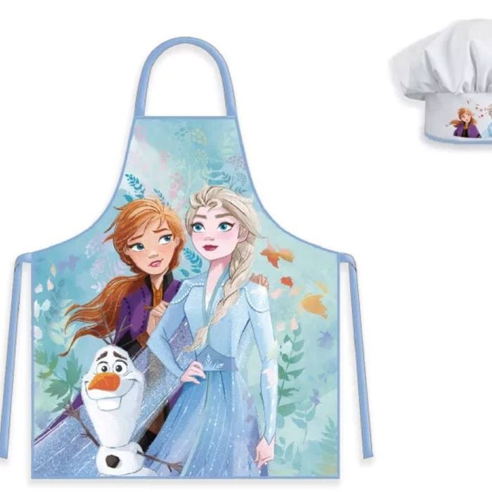 Disney Frozen Breeze Kids Apron And Chef's Hat Set