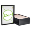 Nicola Spring 3d Box Photo Frames With White A4 Mounts - A3 (12" X 17") - Pack Of 5