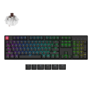 Keychron K10v2 Hot Swappable RGB Wireless Mechanical Keyboard (Brown Switch)