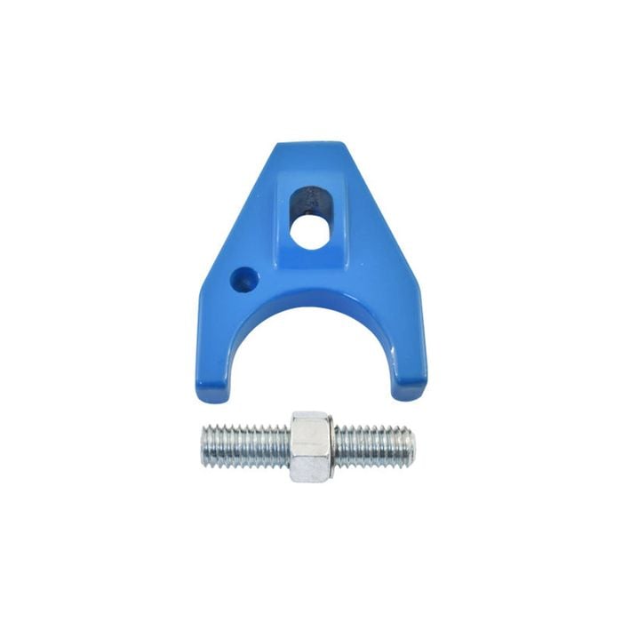Distributor Hold Down Clamp, Chev Small & Big Block, Billet Aluminium - Blue