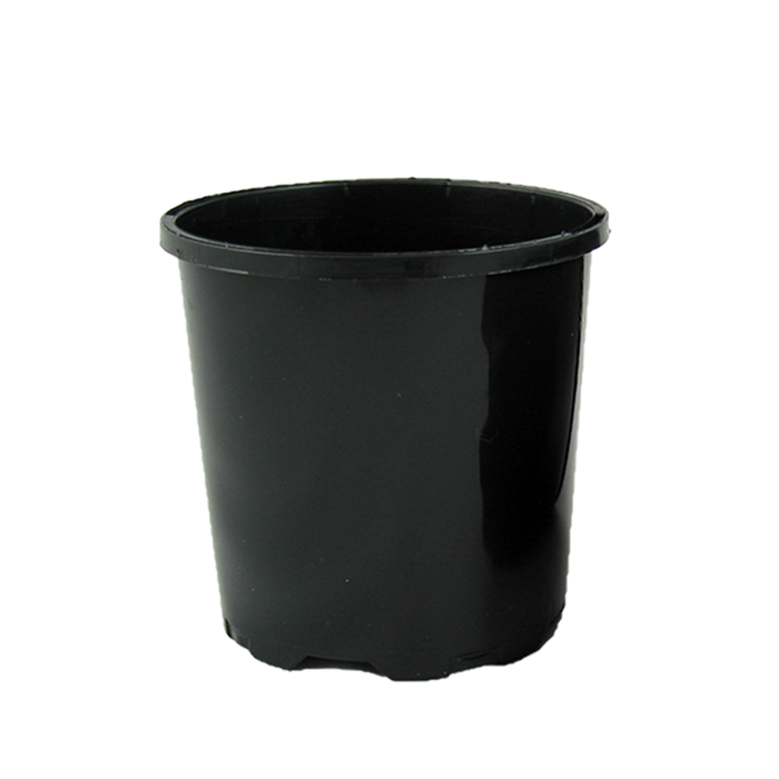 Garden City Plastic Grow Plant Pot - 100mm Black