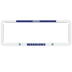 2x Official Nrl New Zealand Warriors Car Number Plate Frame Cover Surround
