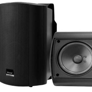 WINTAL STUDIO6B 6" 2x Outdoor Indoor Speakers Weather Proof Universal Mount BLK