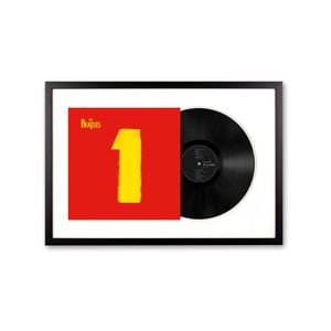 Framed The Beatles - 1 - Double Vinyl Album Art
