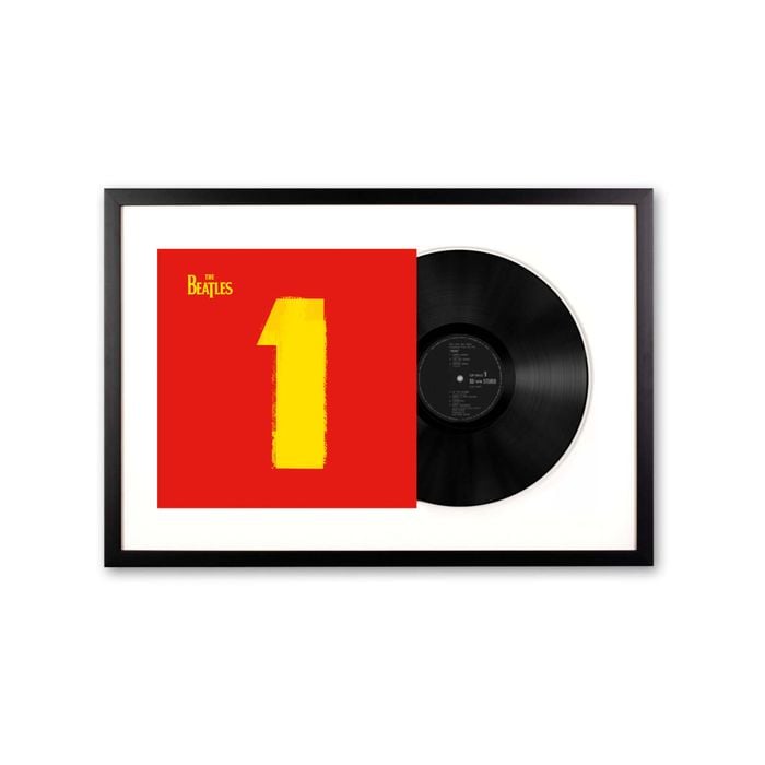Framed The Beatles - 1 - Double Vinyl Album Art