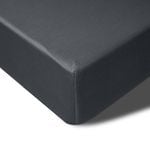 Accessorize Bedroom Collection Queen Accessorize Bamboo Cotton Mega Fitted Sheet Charcoal