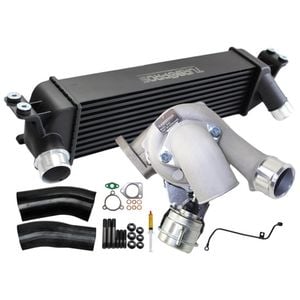 Upgrade Billet Turbo Charger With 85mm Intercooler & Hoses And Genuine Oil Feed Pipe For Hyundai Iload/imax D4cb 2.5l 2008-2012