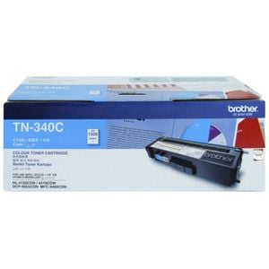 Brother TN-340C Cyan Toner - 1500 Page Yield