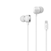 Wave Audio Lightning Corded Headphones - White