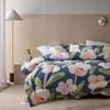 Accessorize Bella Blue Floral 3 Piece Comforter Set King